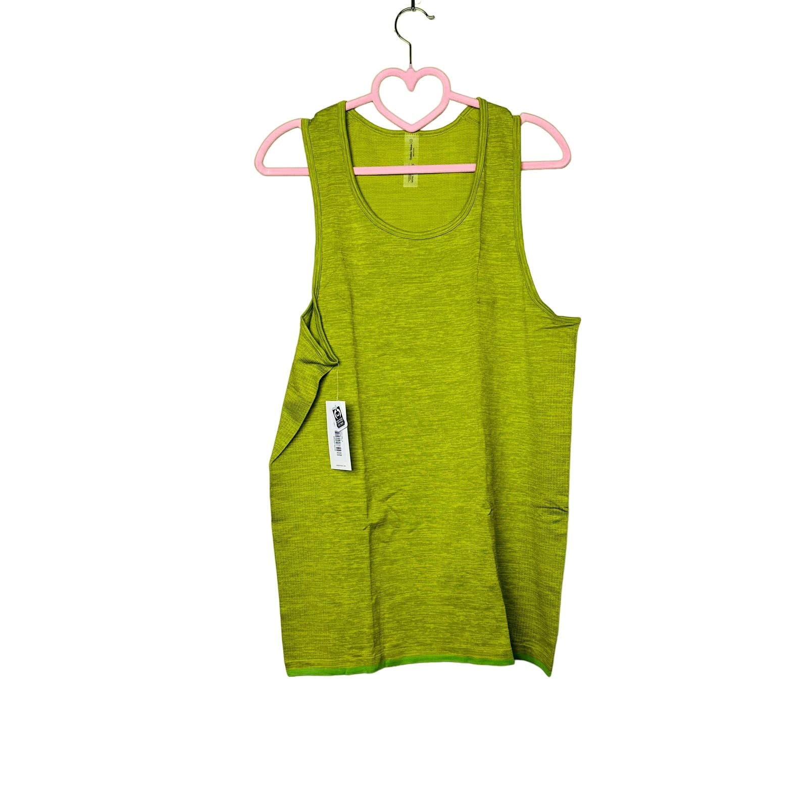 Outdoor Voices NWT Athletic Seamless Tank Green Apple Size Medium
