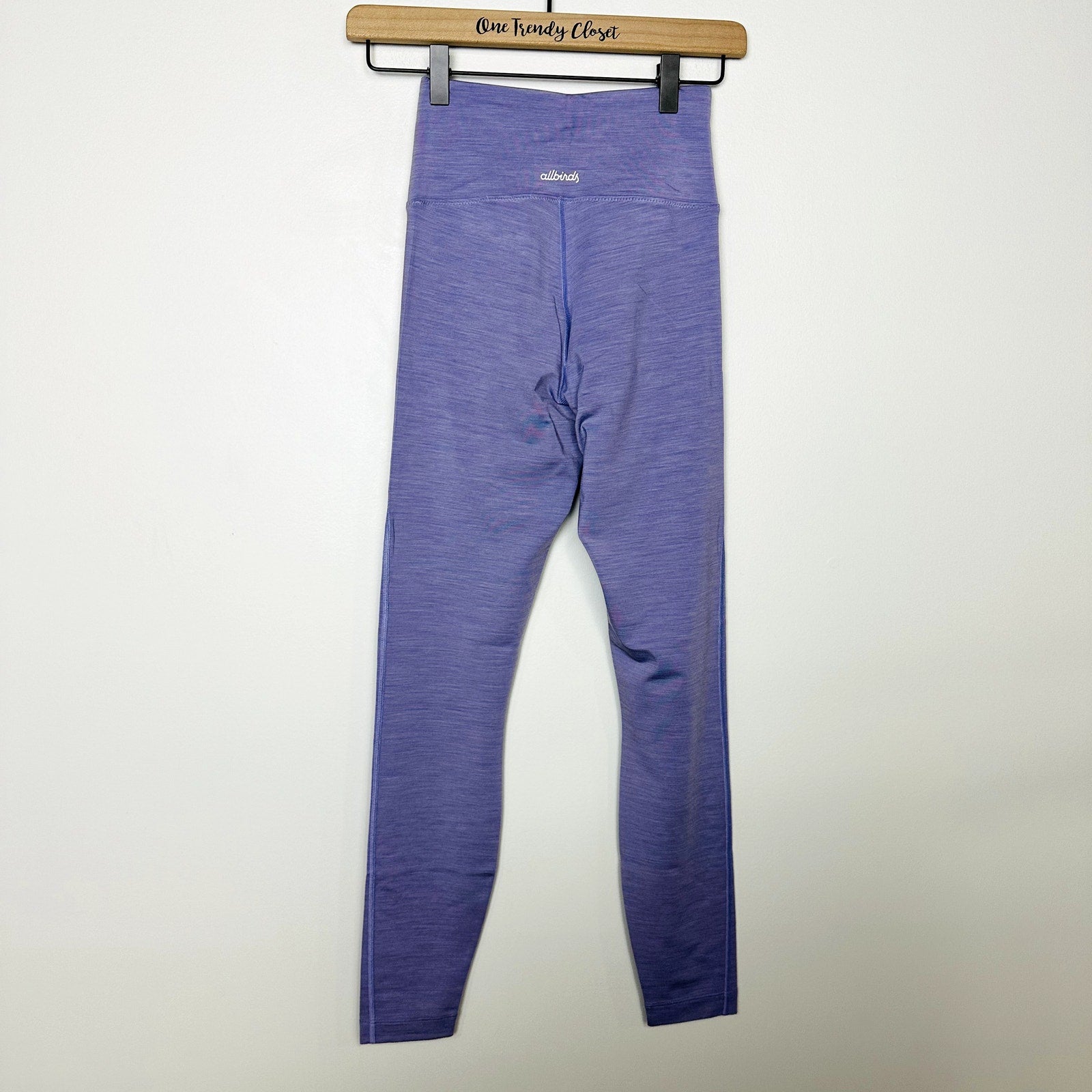 Allbirds NWT Purple Hush Natural Flow Stretch Leggings Size XS