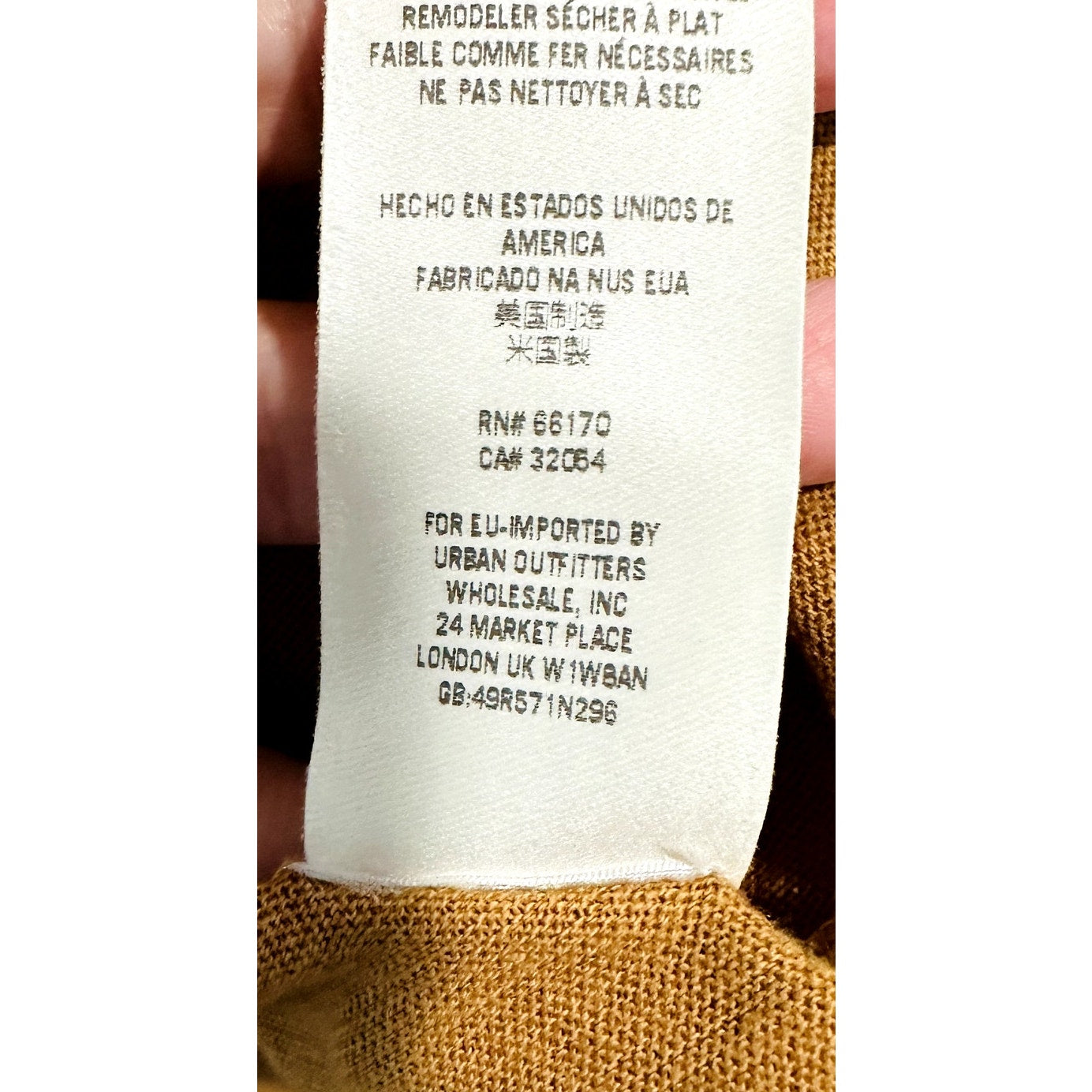 Free People NWOT Brown Keyhole Neck Long Sleeve Mini T-Shirt Dress Size Large