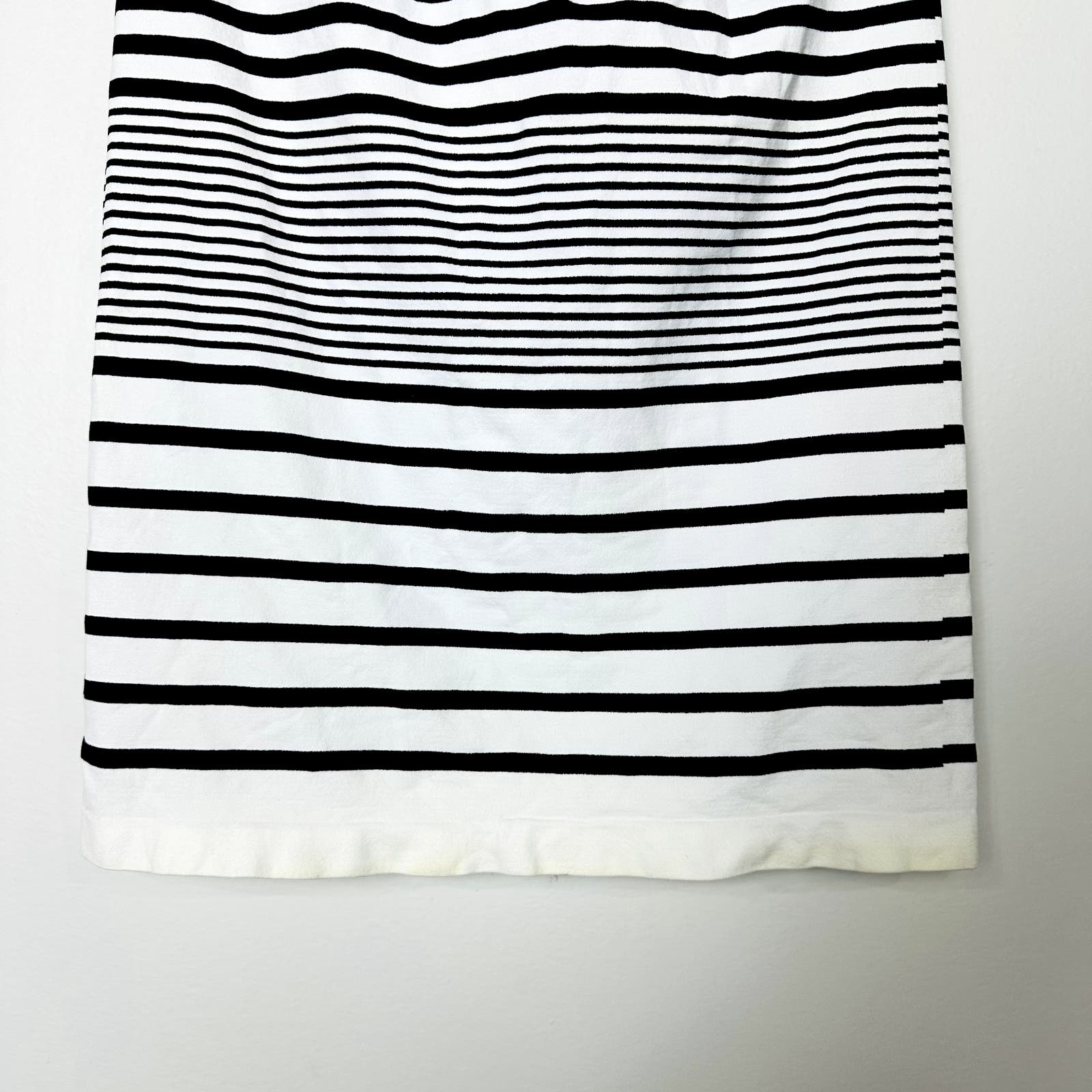 Free People NWOT Black White Stripe Cap Sleeve Top Size M/L