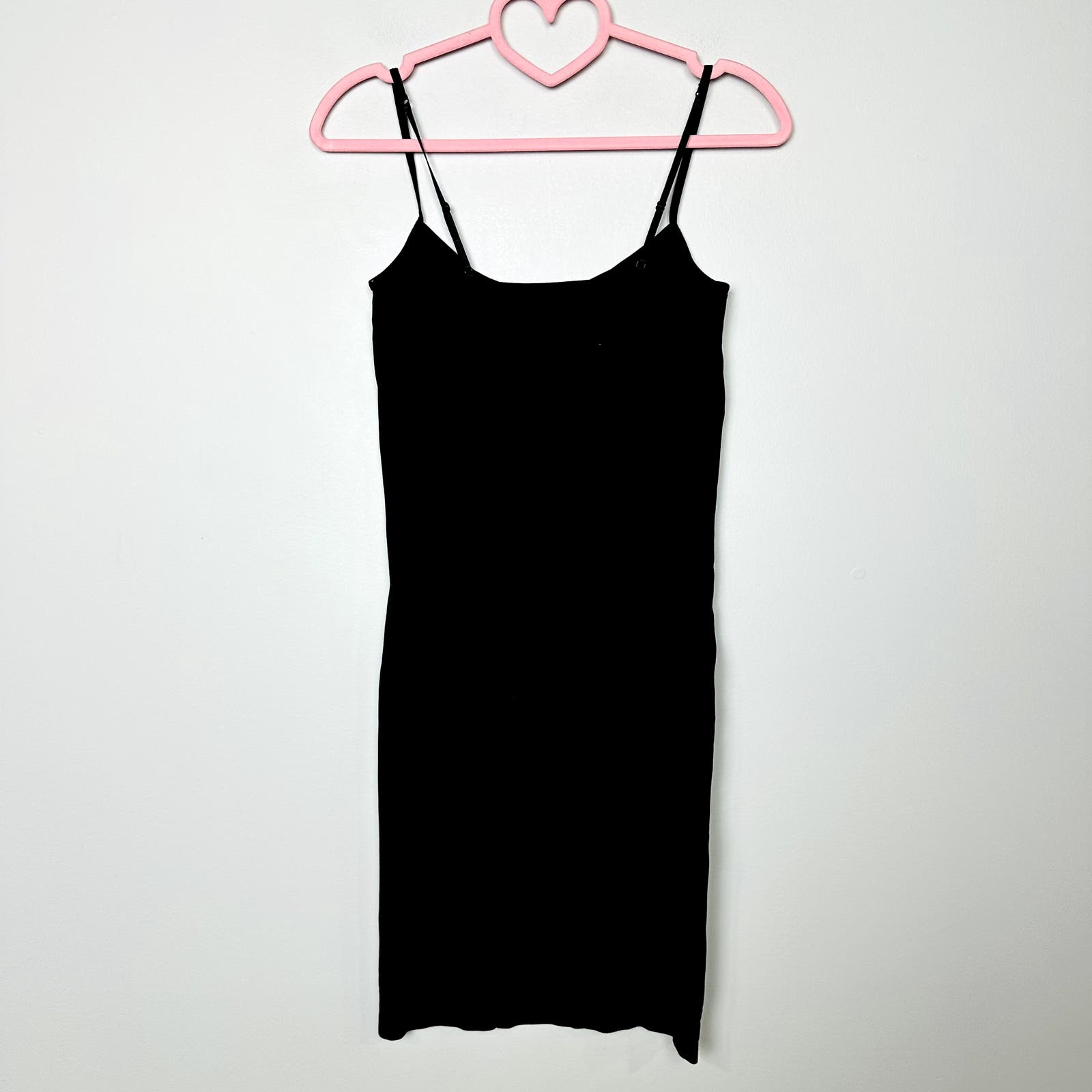 Intimately Free People NWOT Black Seamless Mini Slip Size M/L