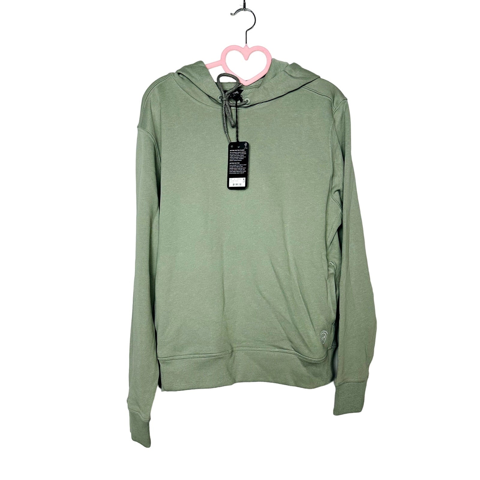 Allbirds NWT Hazy Pine The R&R Pullover Hoodie Size Medium