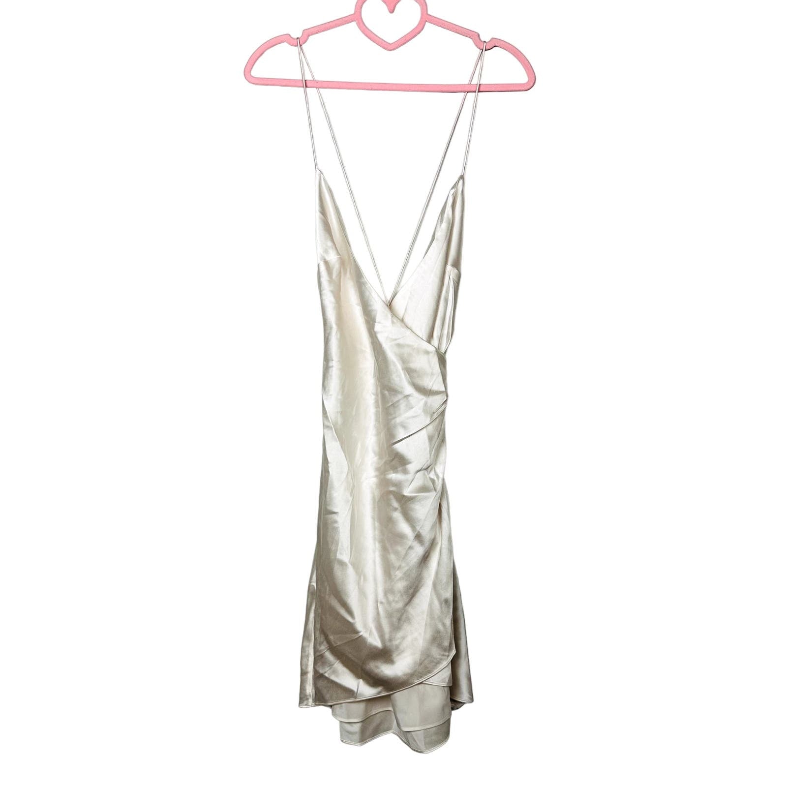 Ser.O.Ya NWT Pearl Leah Silk Mini Slip Dress Size Medium