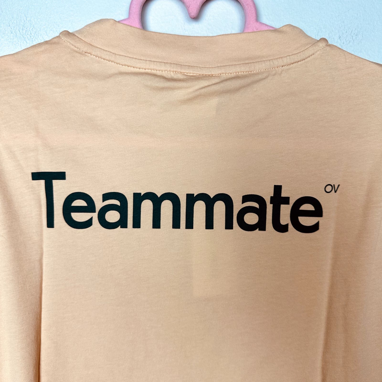 Outdoor Voices NWT Teammate Unisex Tee Champagne Size XS