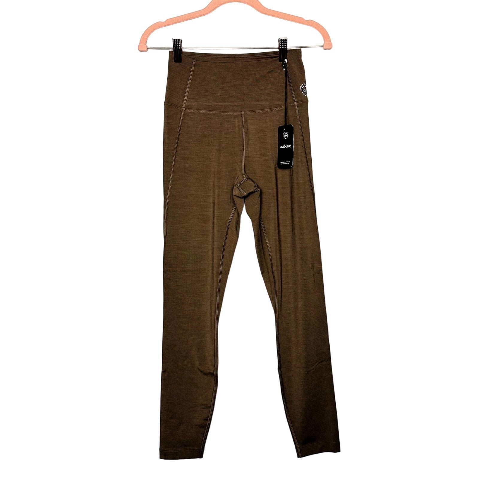 Allbirds NWT Hazy Cocoa Natural Flow Stretch Leggings Size Small