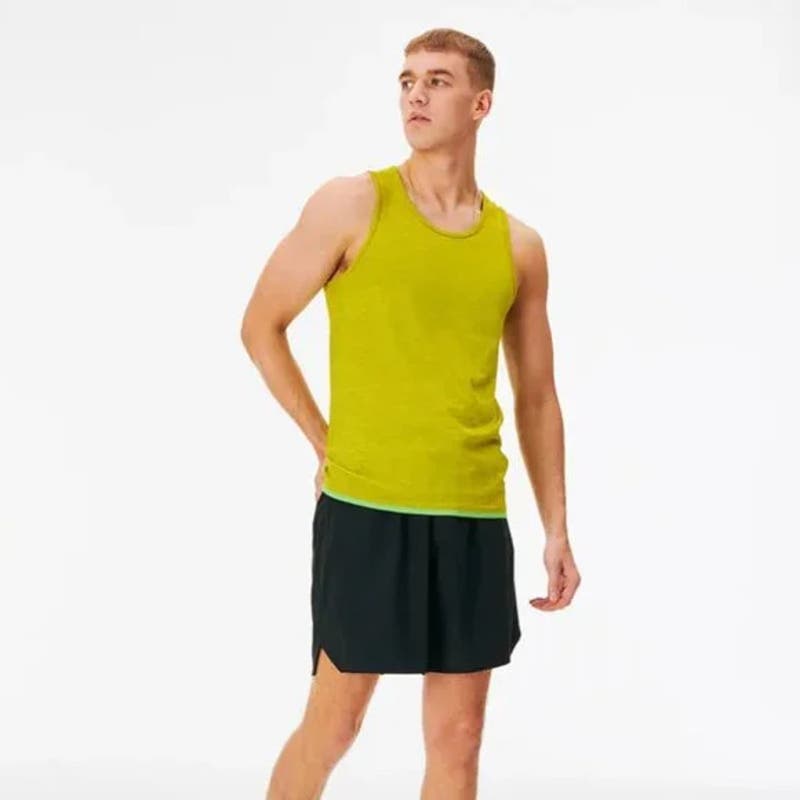 Outdoor Voices NWT Athletic Seamless Tank Green Apple Size Large