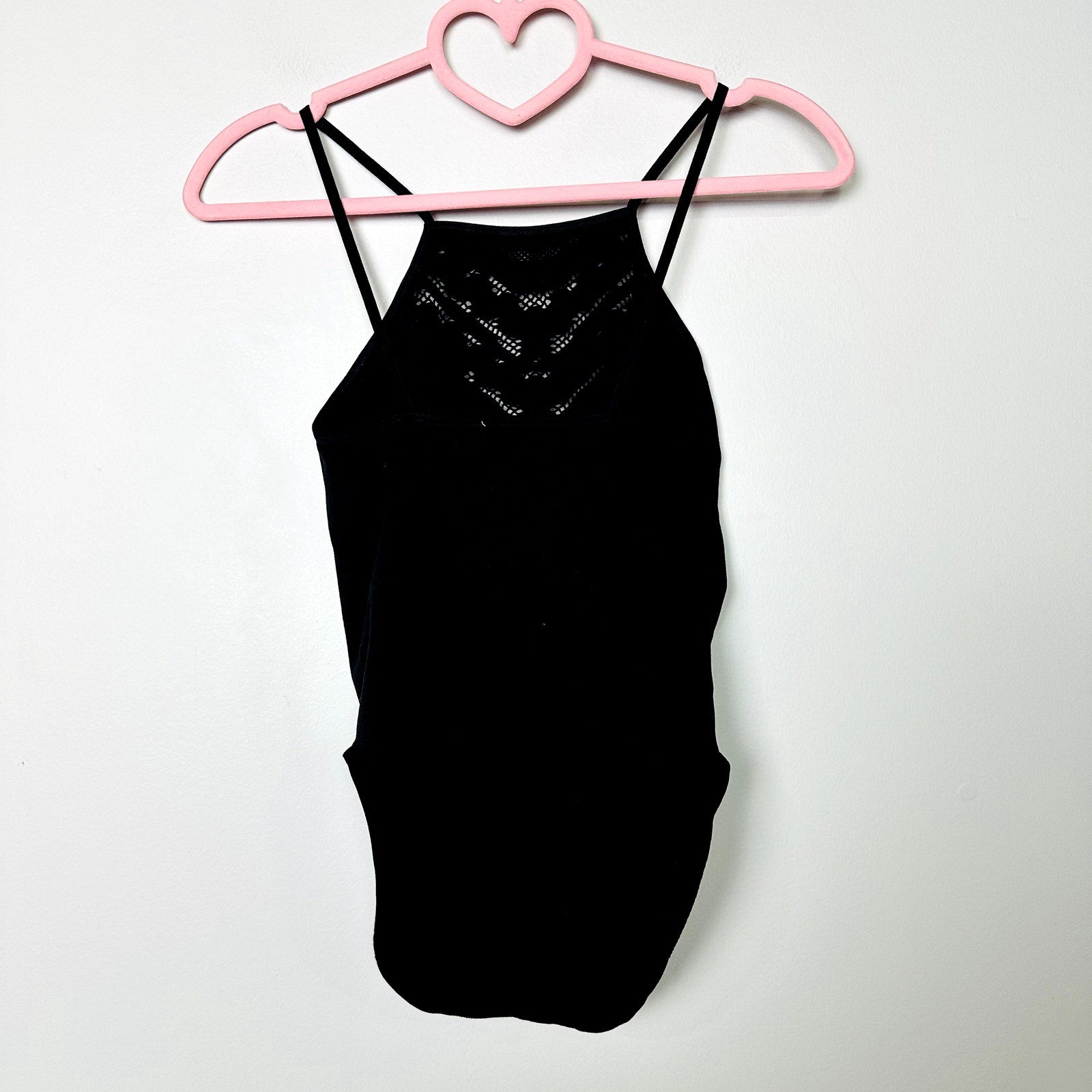 Free People Intimately NWOT Black Solstice Bodysuit Size M/L