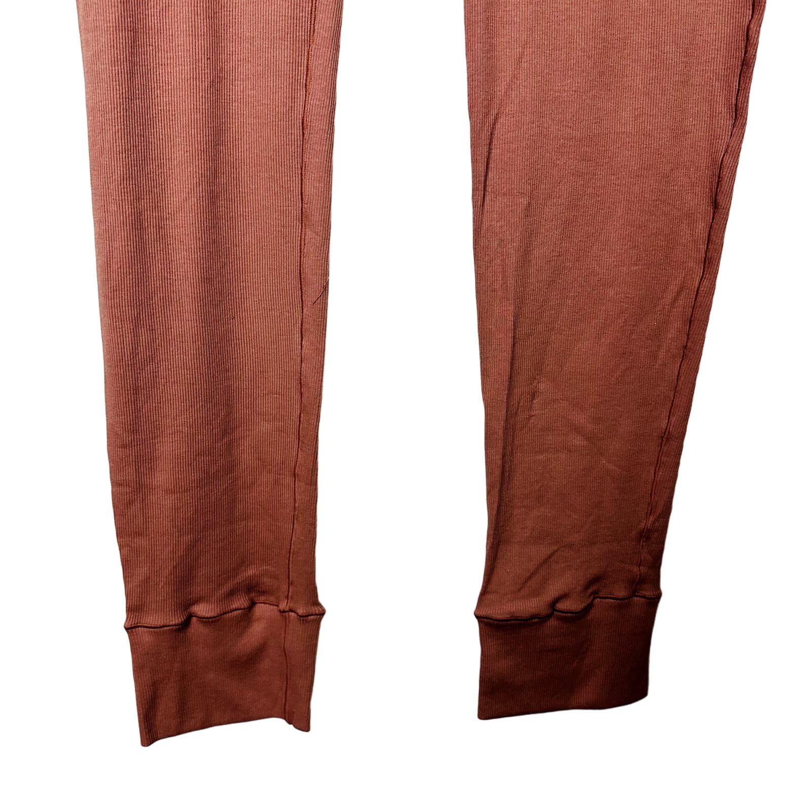 SKIMS NWT Rose Clay High Waist Cotton Rib Leggings Size 4X