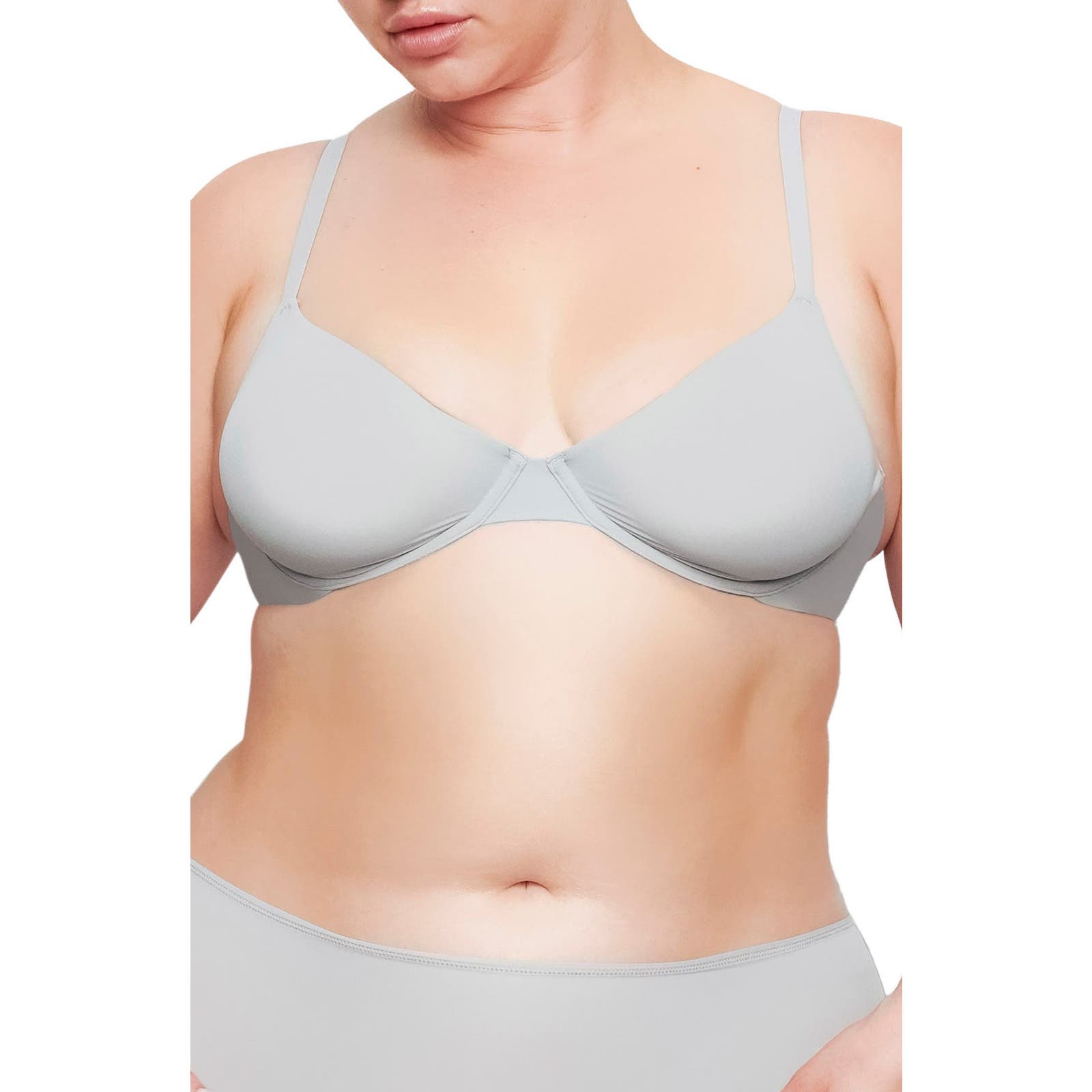 SKIMS NWT Moonstone Fits Everybody Unlined Underwire Bra Size 36A