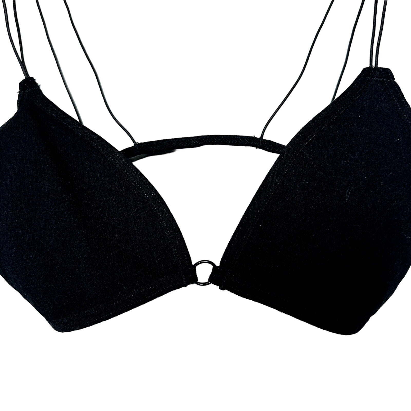 Free People NWOT Intimately Seamless Simply Sweet Bra Black Size XS/S