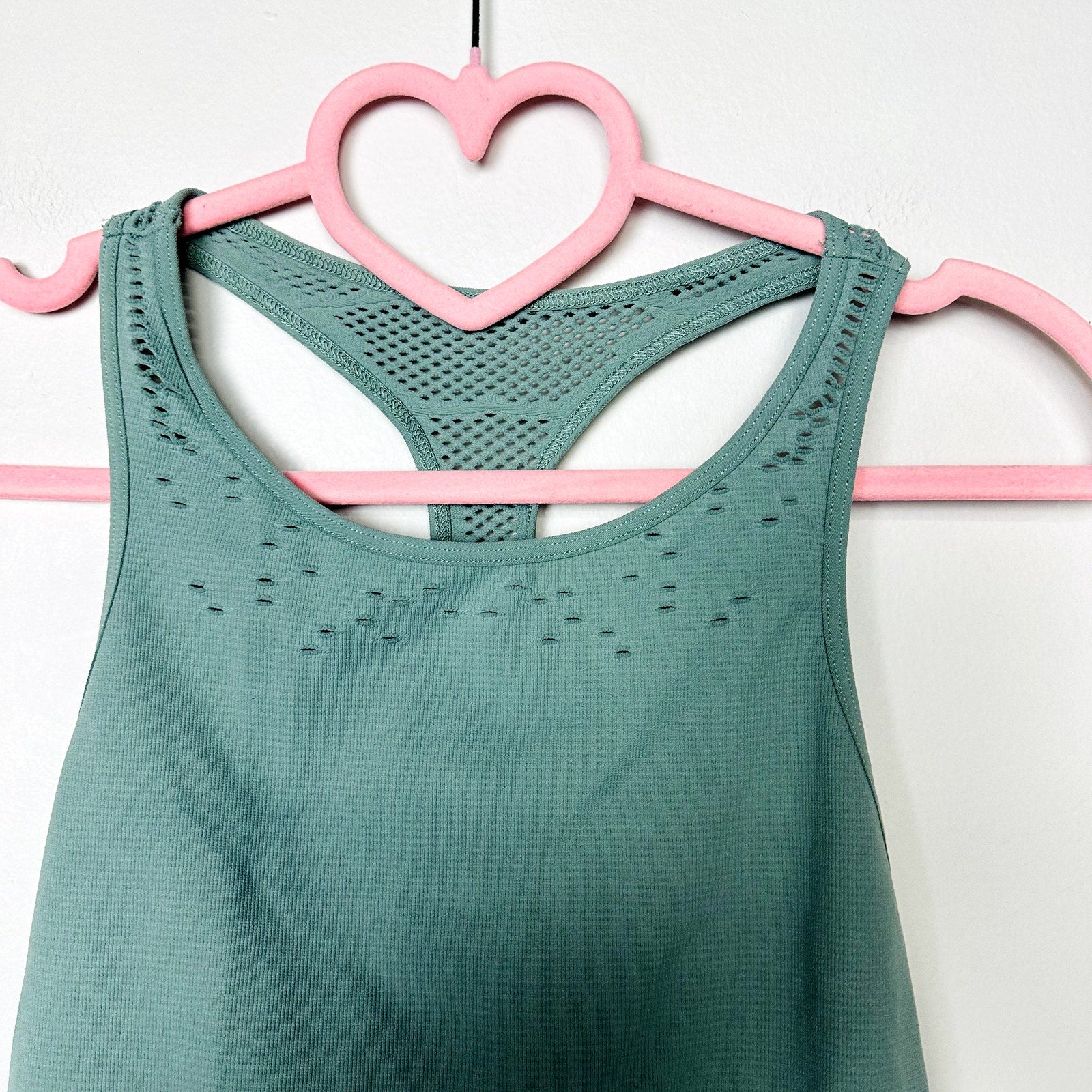 Free People Movement NWOT Green Racerback Sleeveless Tank Top Size M/L