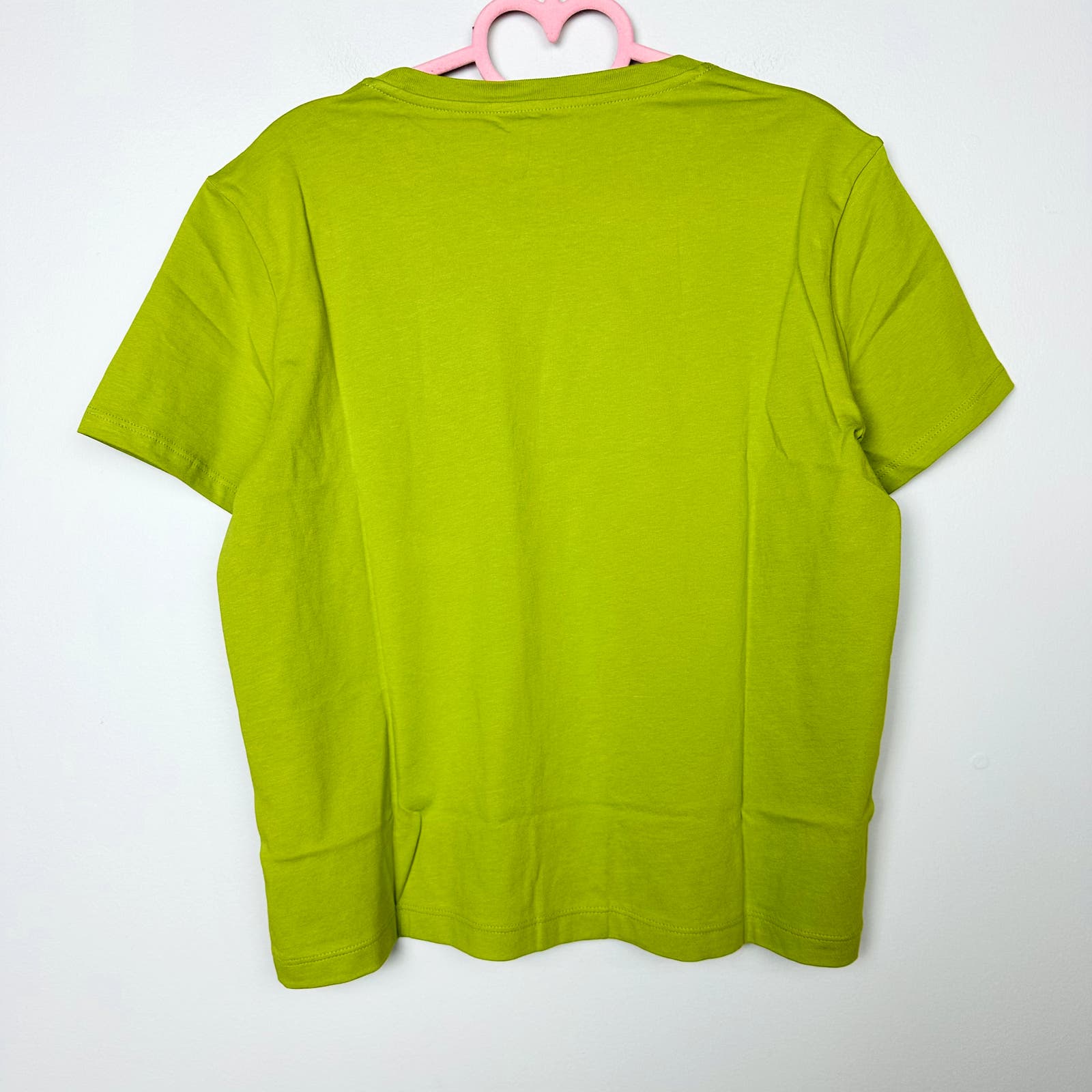 Everlane NWT Organic Cotton Boxy Short Sleeve Tee Green Size Small