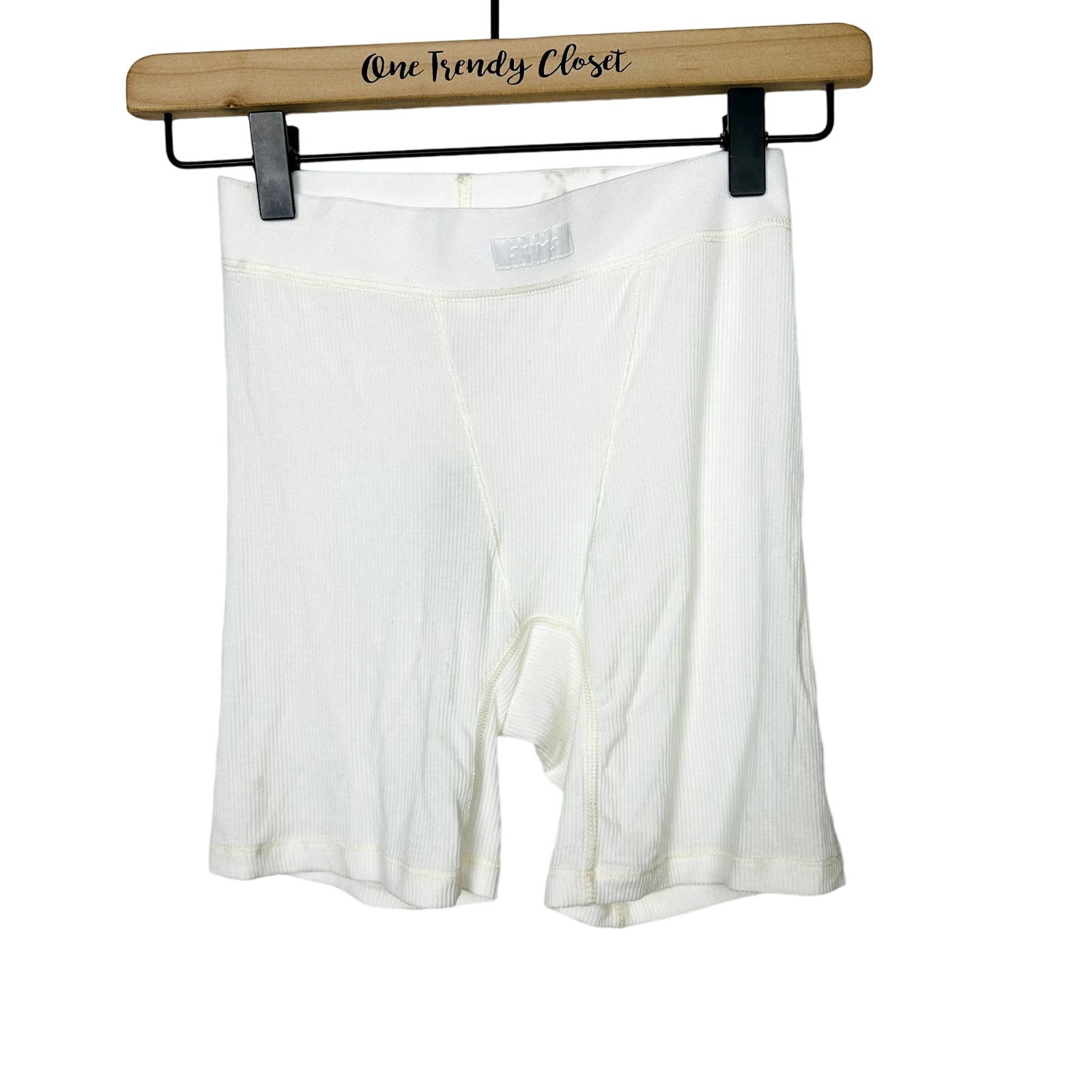 SKIMS NWT Marble High Waist  Soft Lounge Boxer Shorts Size XS