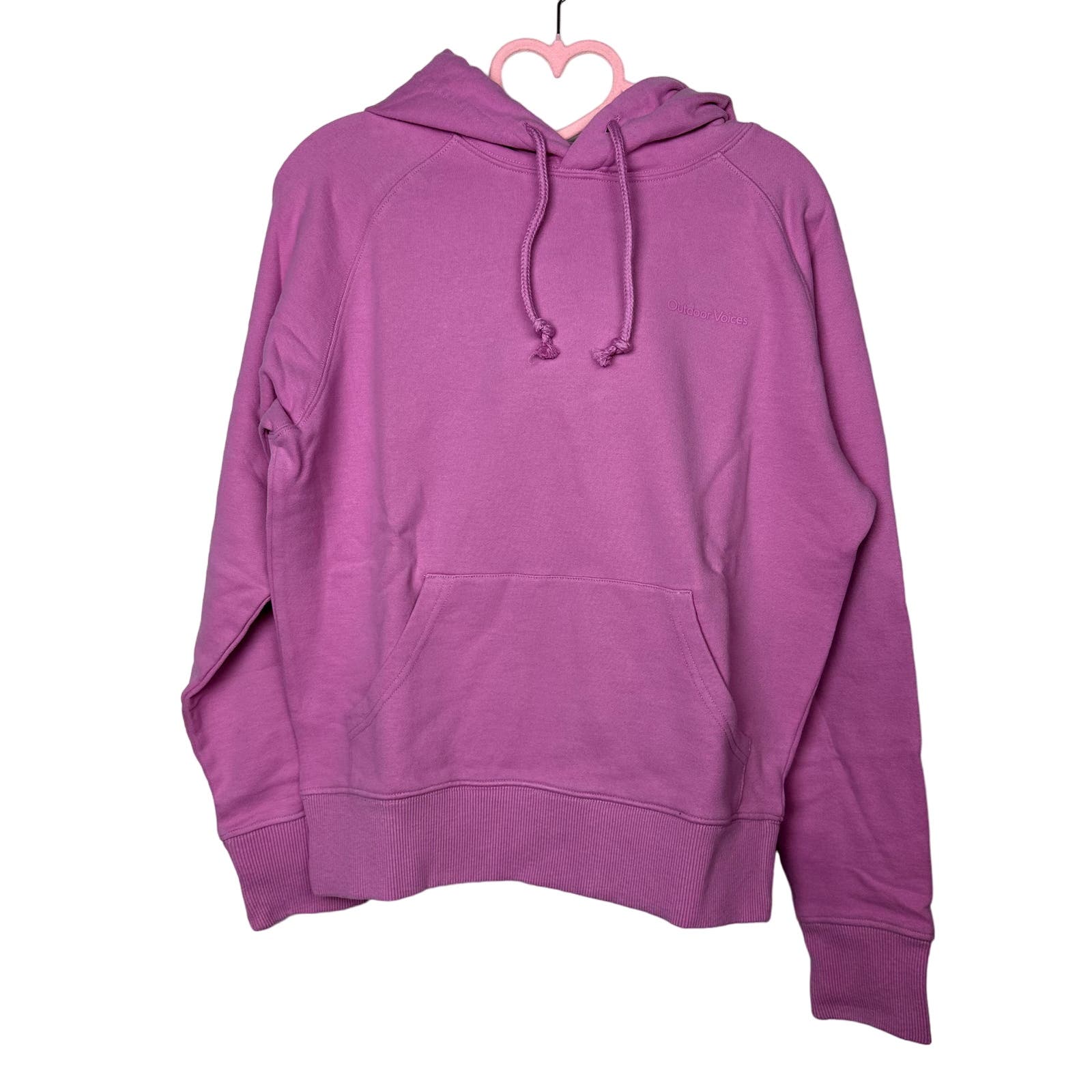 Outdoor Voices NWT Pickup Hoodie Mademoiselle Pink Size XXS