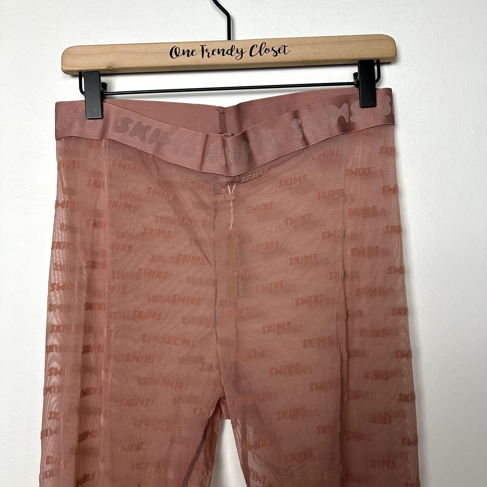 SKIMS NWT Rose Clay After Hours Leggings Size XL