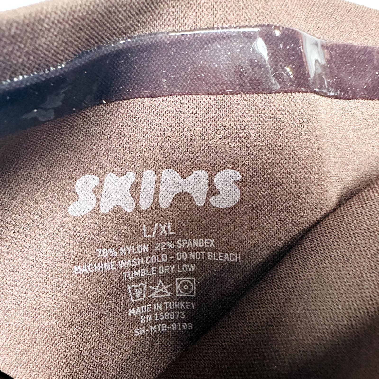 Skims NWOT Sculpting MID WAIST BRIEF Shapewear Cocoa Size L/XL