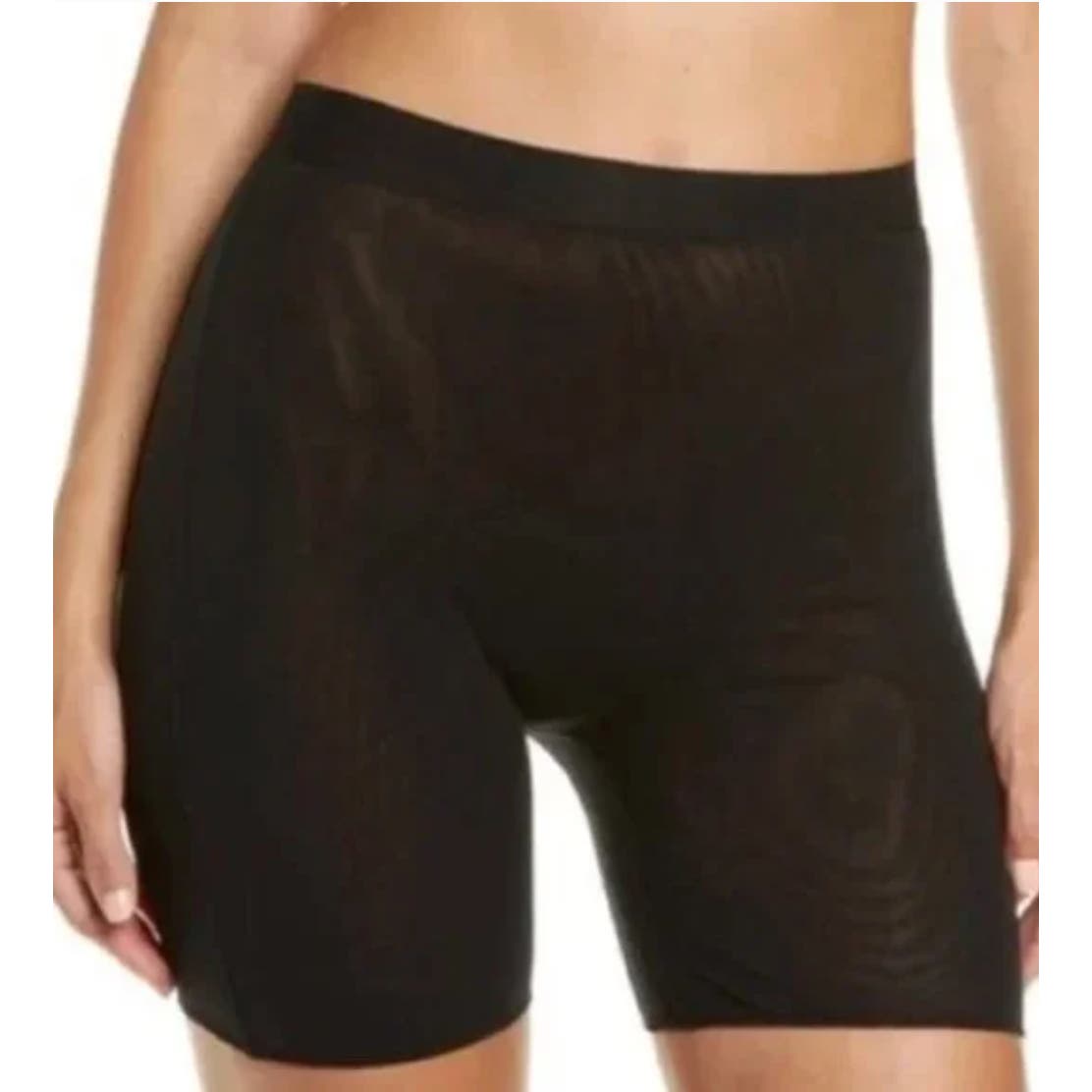 SKIMS NWT Mesh Bike Shorts Onyx Size XL