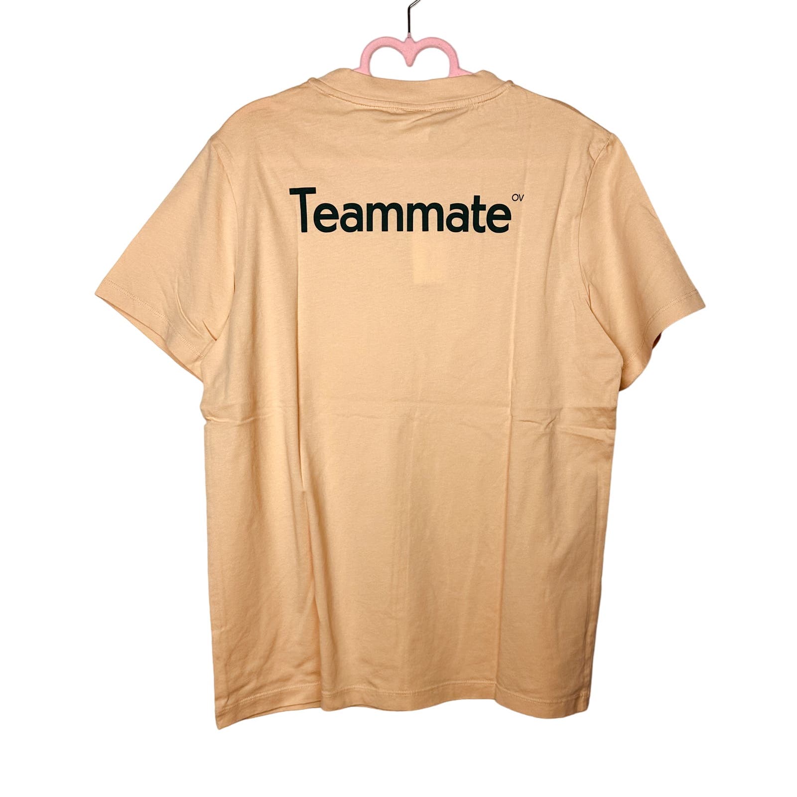 Outdoor Voices NWT Teammate Unisex Tee Champagne Size XS