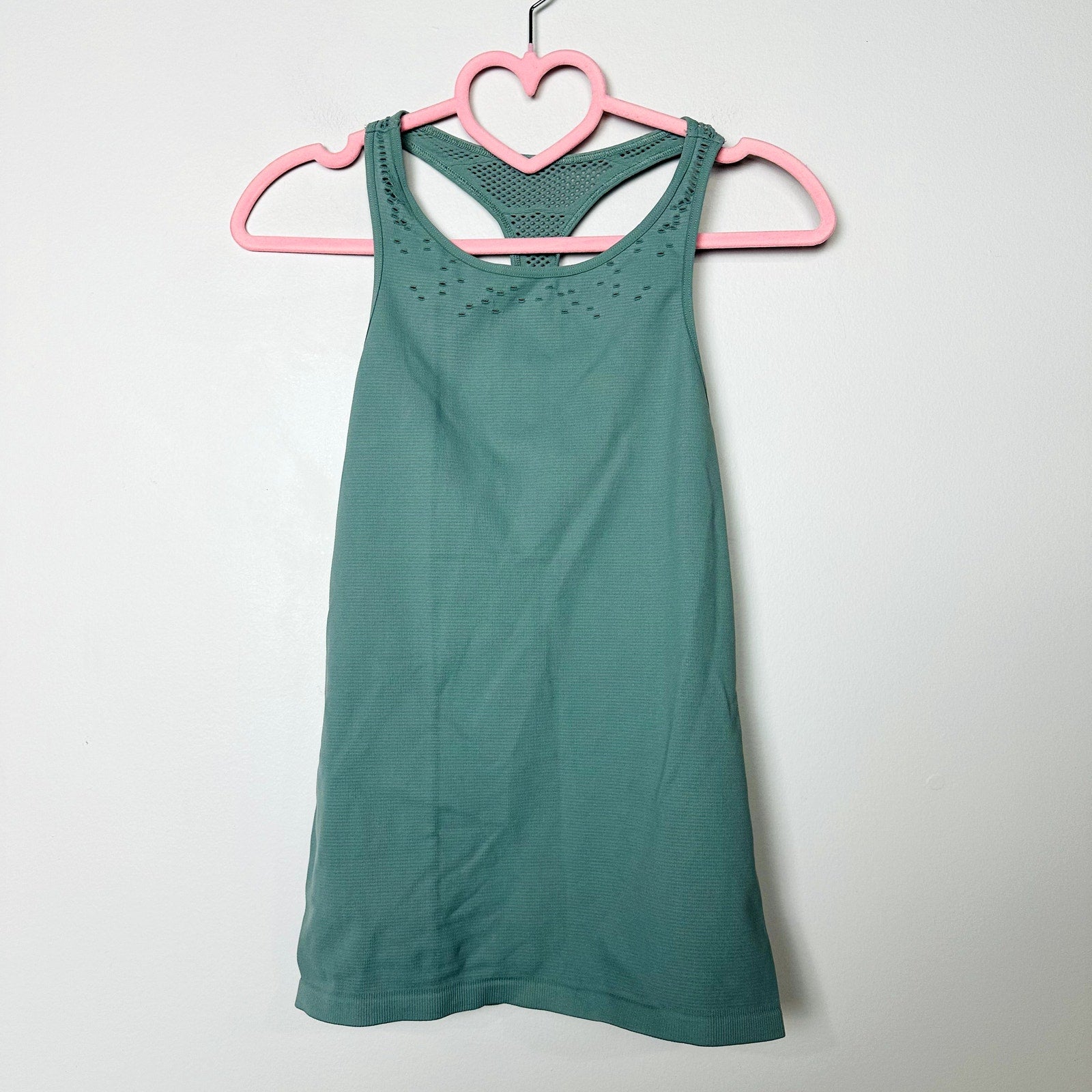 Free People Movement NWOT Green Racerback Sleeveless Tank Top Size M/L