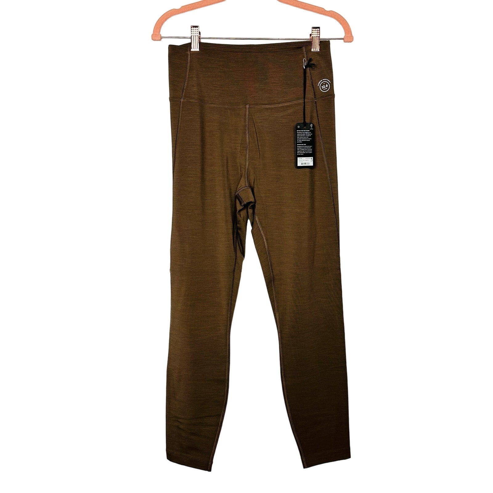 Allbirds NWT Hazy Cocoa Natural Flow Stretch Leggings Size Large