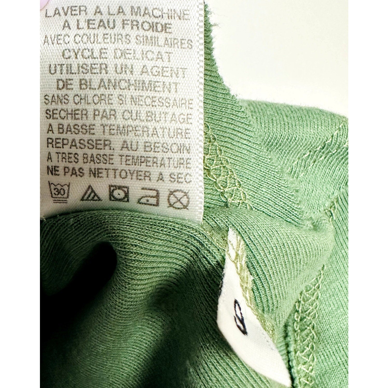 Free People NWOT Green LA Livin 90210 Muscle TankMock Neck Sleeveless Top Size S