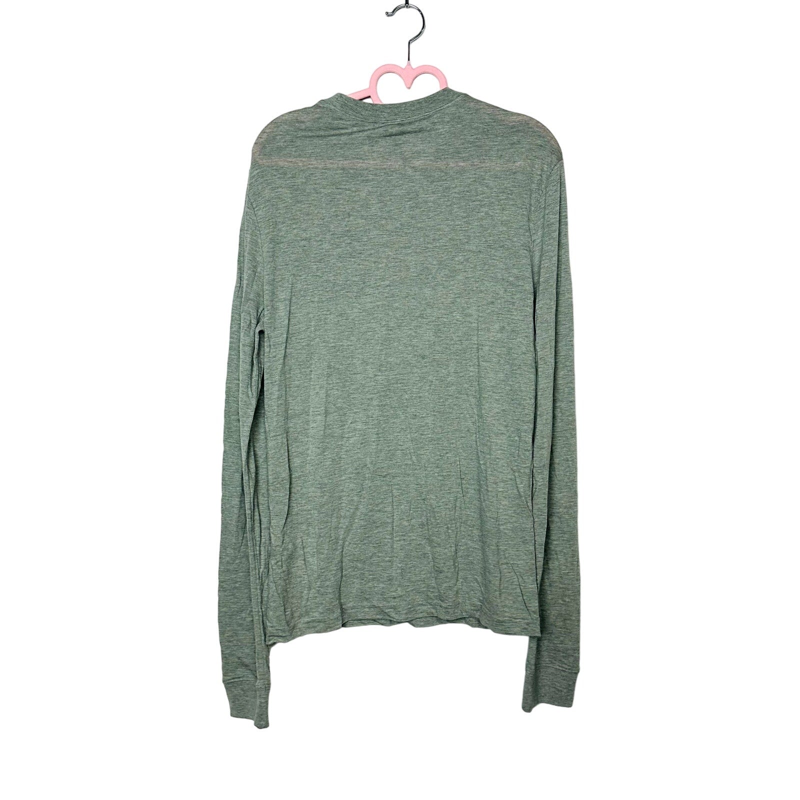 Allbirds NWT Hazy Pine Sea Long Sleeve Crew Neck Tee Size Small