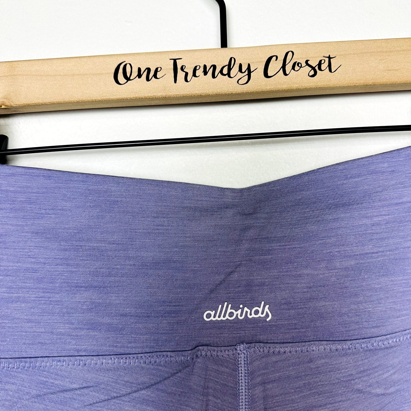 Allbirds NWT Purple Hush Natural Flow Stretch Leggings Size Large