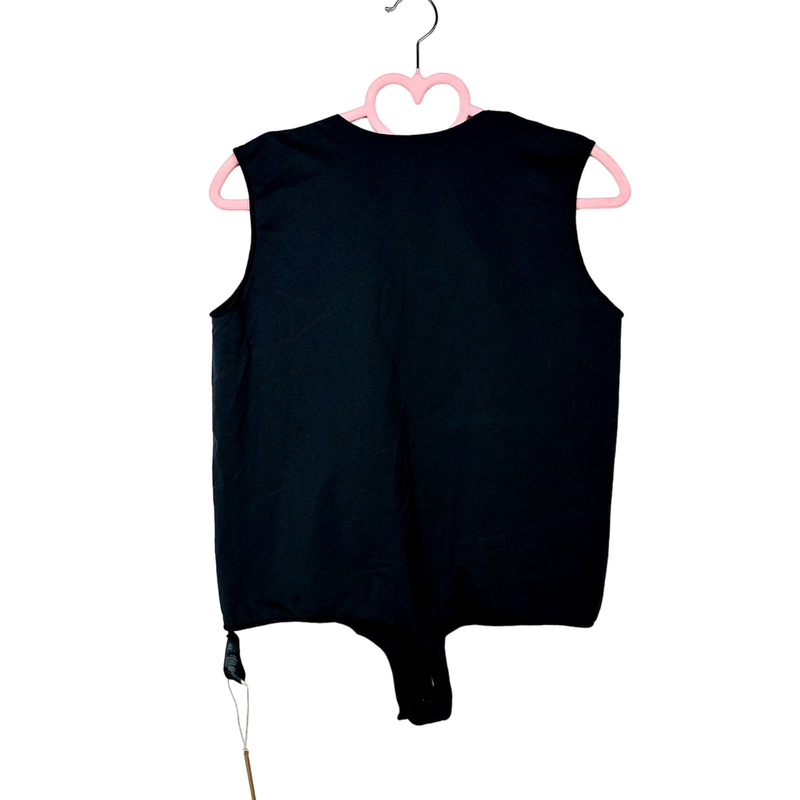 SKIMS NWT Black Essential Crew Neck Sleeveless Bodysuit Size 4X/5X