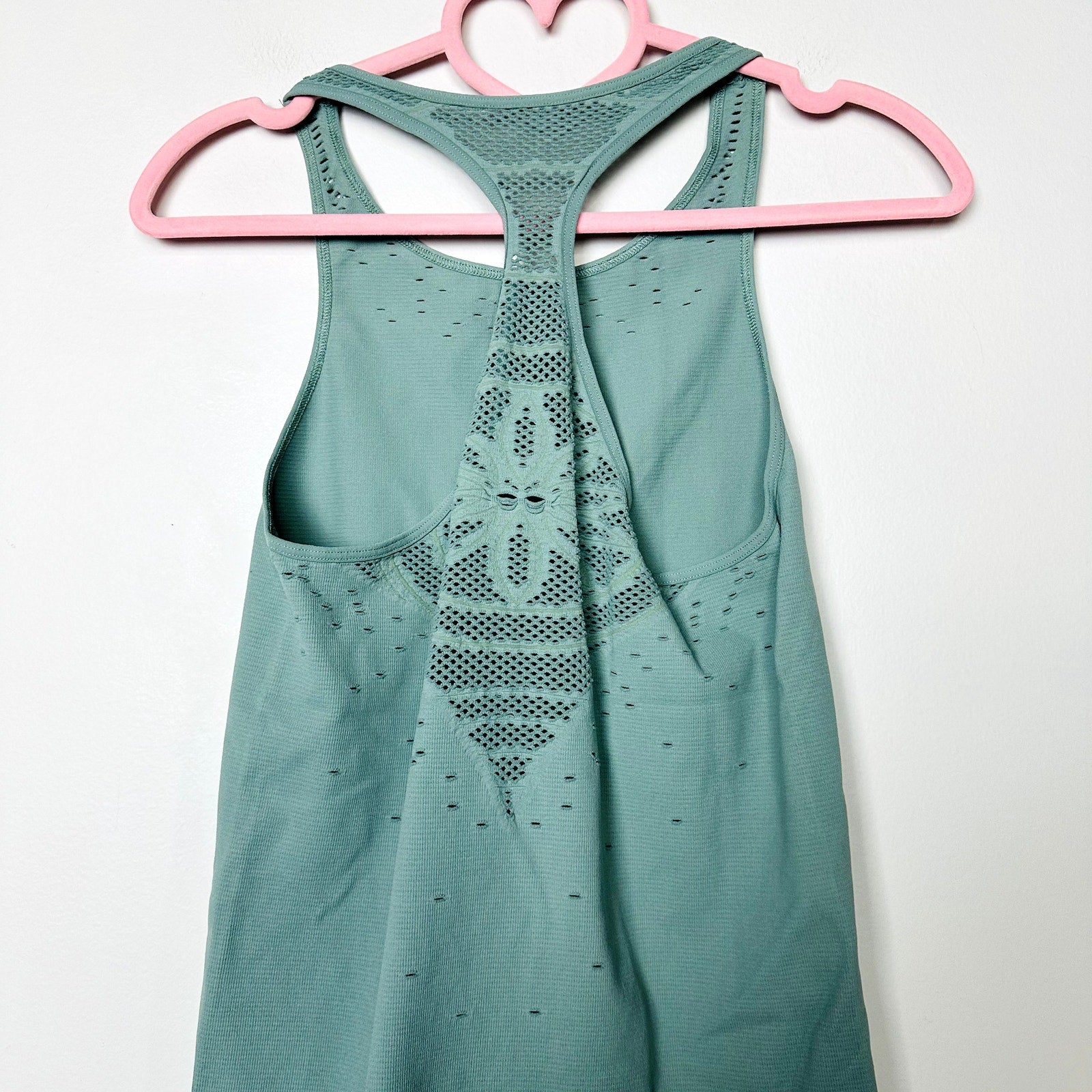 Free People Movement NWOT Green Racerback Sleeveless Tank Top Size M/L