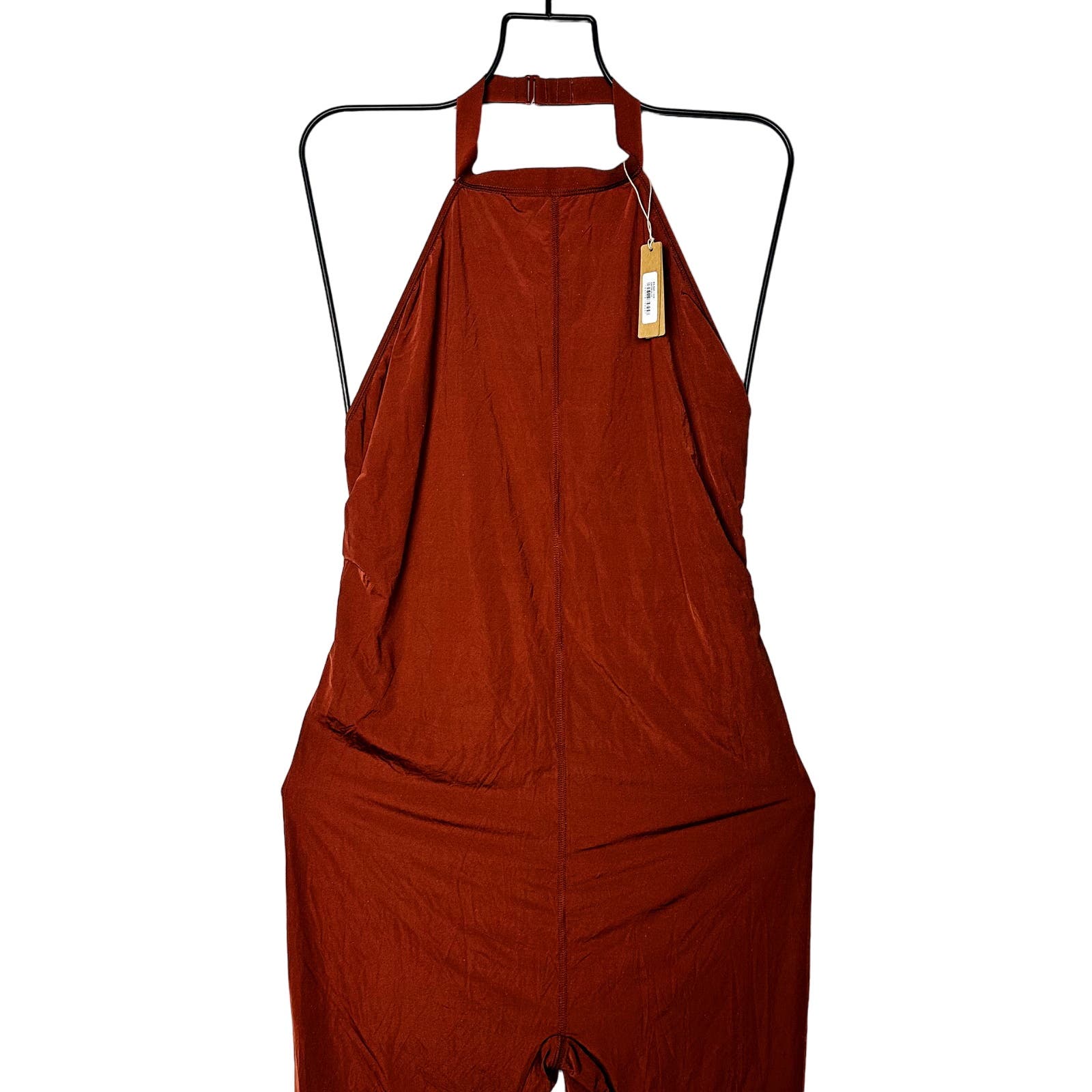 SKIMS NWT Saffron Jelly Sheer Full Bodysuit Halter Size XS