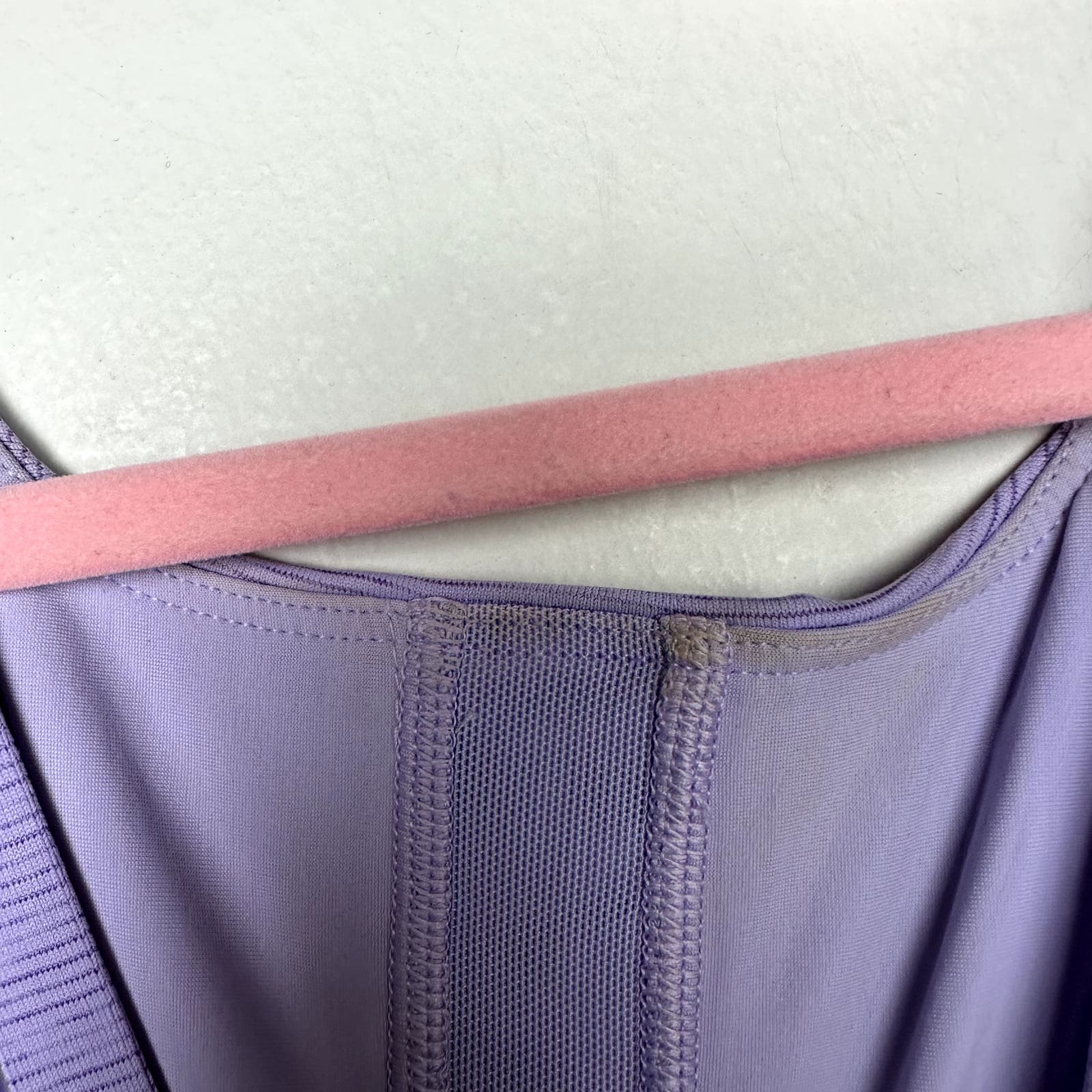 Outdoor Voices NWT TechSweat Criss Cross Top Wisteria Size Small