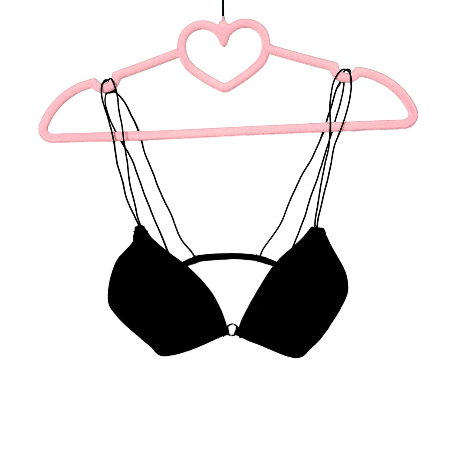 Free People NWOT Intimately Seamless Simply Sweet Bra Black Size XS/S