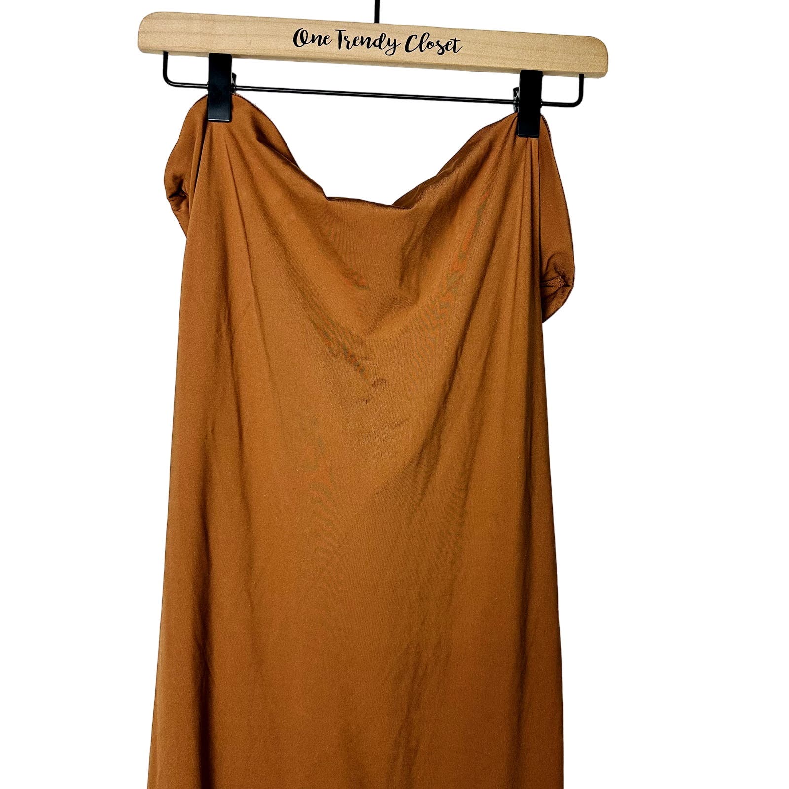 Skims NWT Caramel All-in-One Strapless Jumpsuit Size 4X