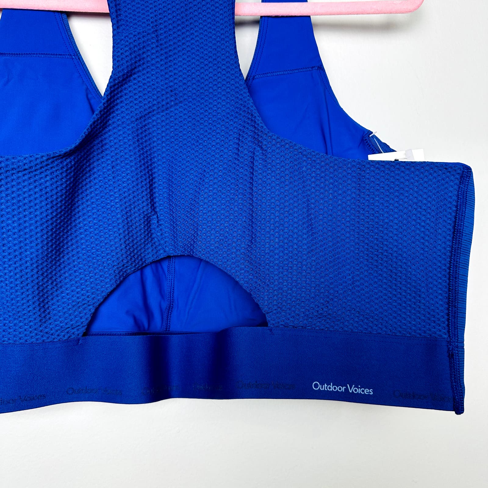Outdoor Voices NWT Doing Things Thrive Bra Deep Ultramarine Size XXL