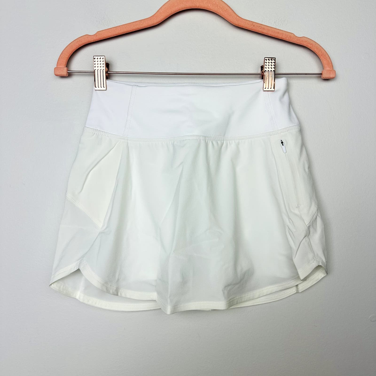 Outdoor Voices NWT White Hudson 4-inch Skort Size 2XS