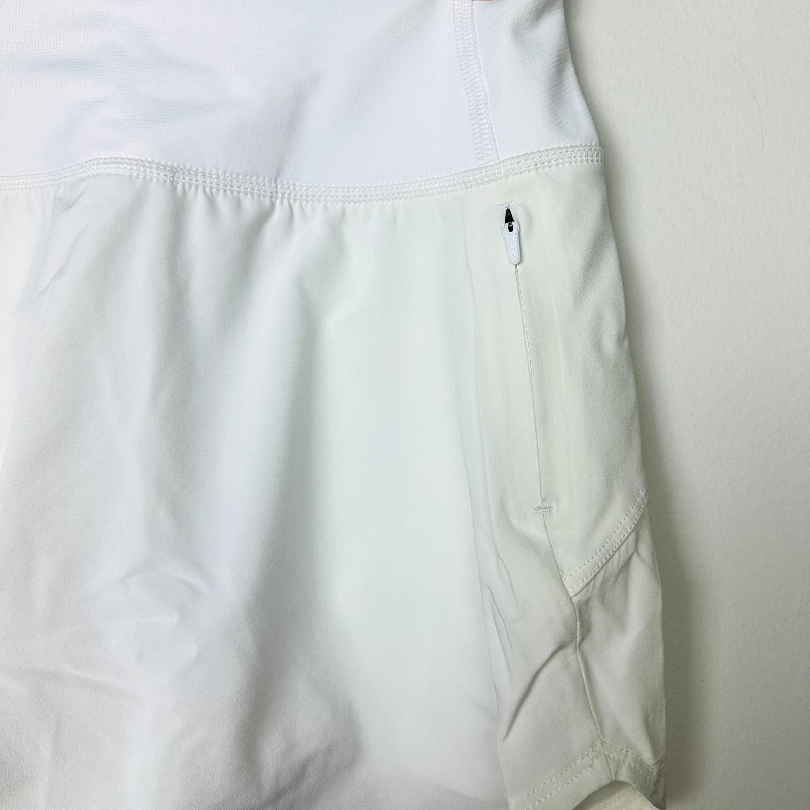 Outdoor Voices NWT White Hudson 4-inch Skort Size 2XS