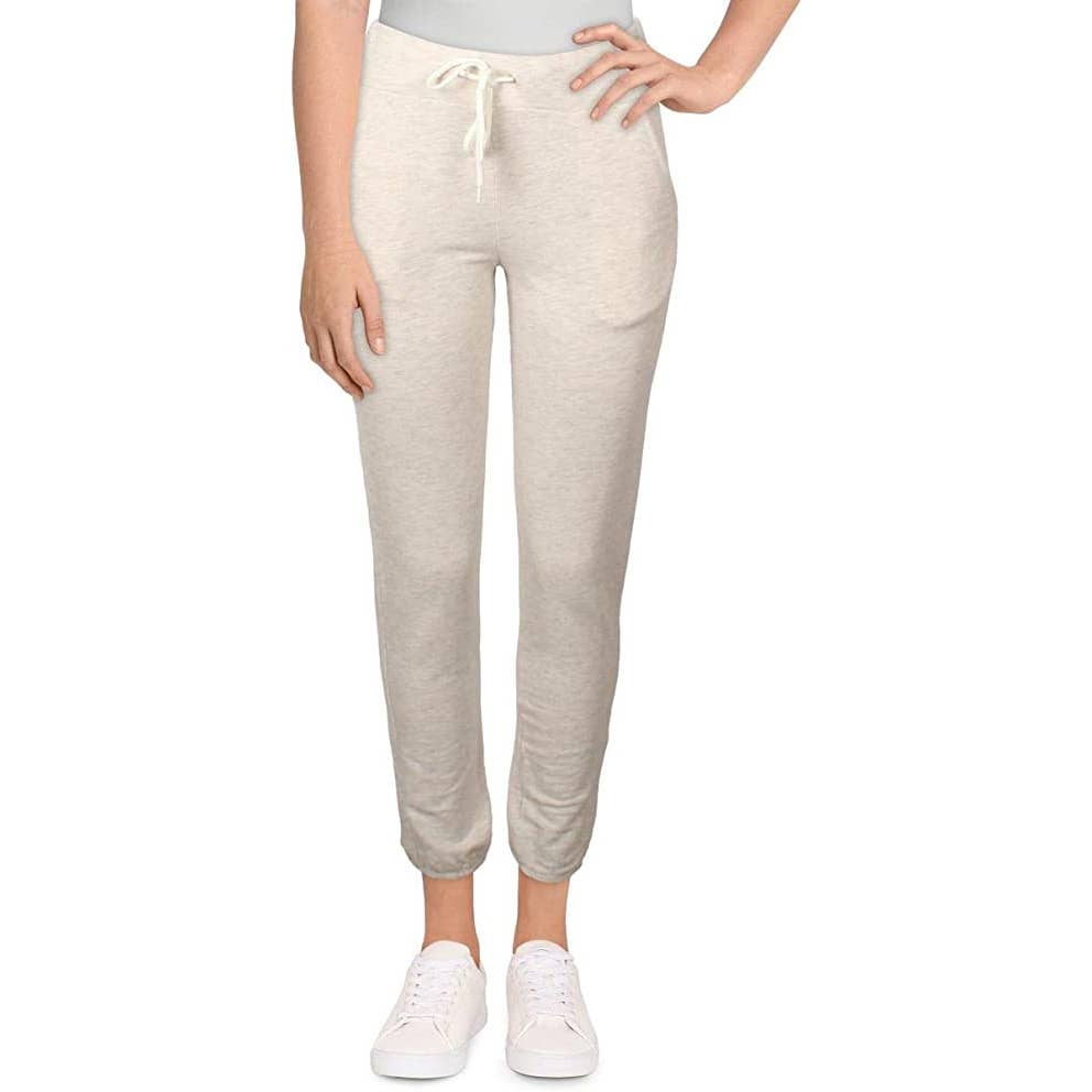Monrow NWT Supersoft Drawstring Sporty Vintage Sweatpants Petal Pink Size Medium