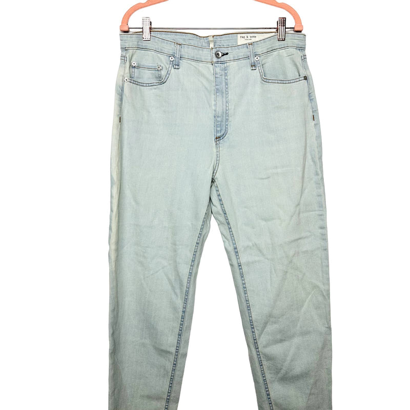 rag & bone NWT Nina High-Rise Cigarette Slim Fit Denim Jeans Clean Edgeview 32