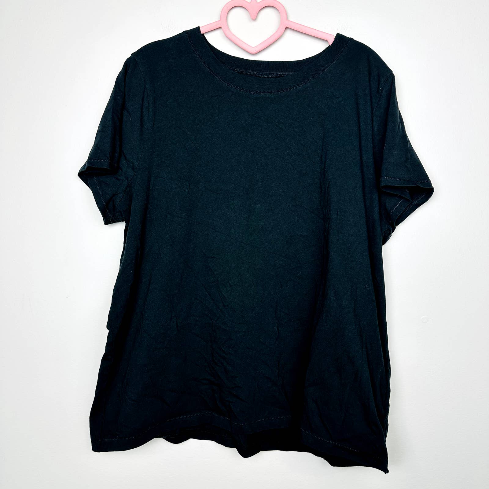 Madewell NWT Black Northside Vintage Crew Neck Short Sleeve Tee 2XL