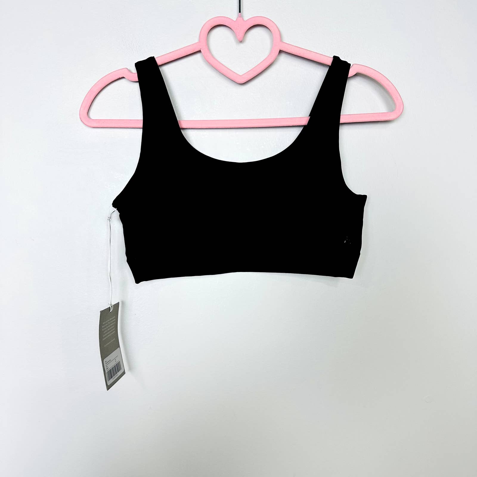 Everlane NWT Activewear The Perform Bra Workout Padded Sports Bra Black Size XS