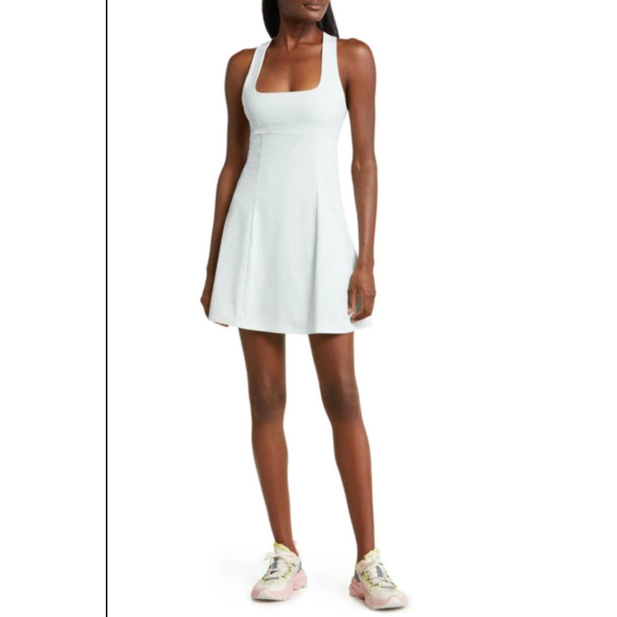 Outdoor Voices NWT Ice Melt Crossback Tennis Minidress Dress Size Small