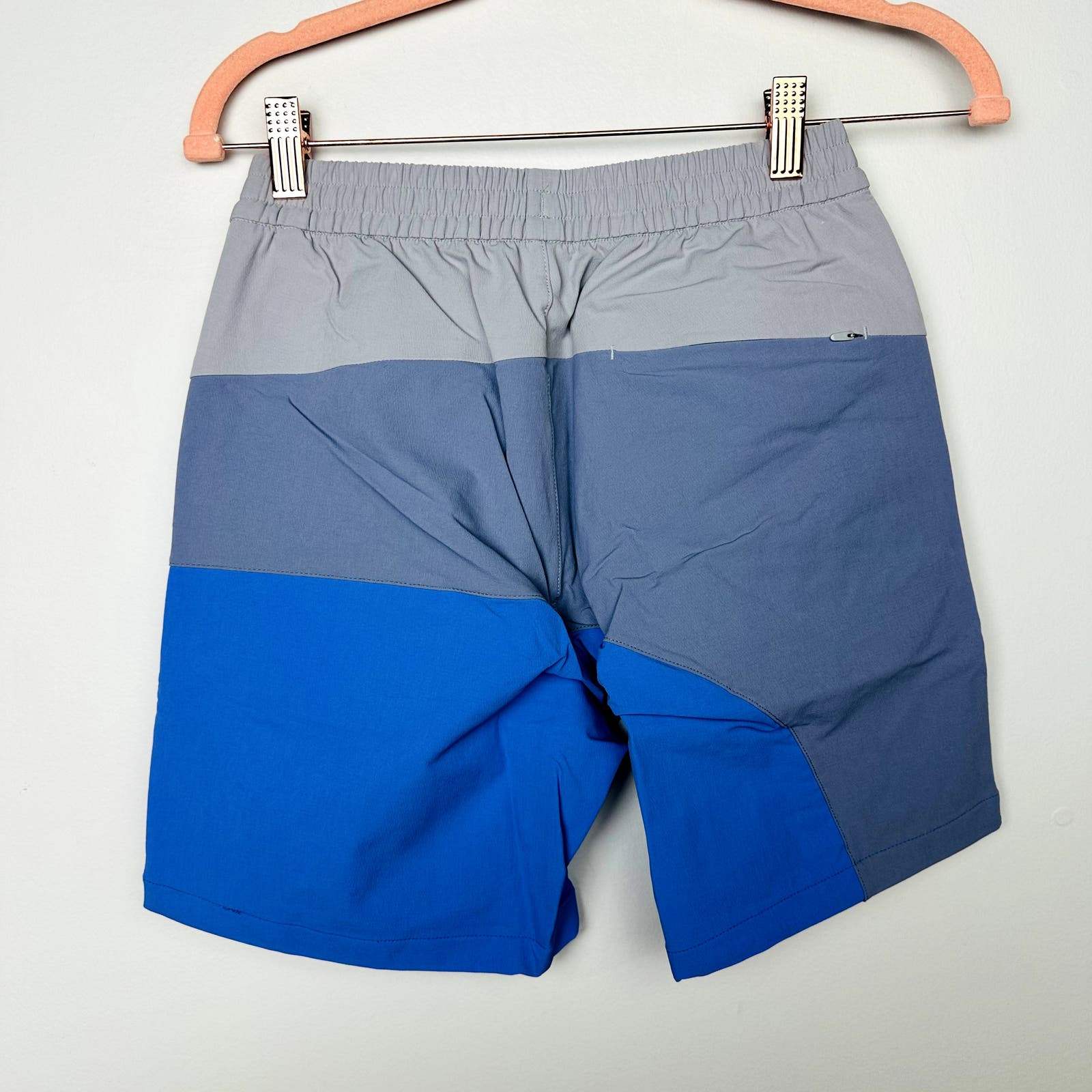 Outdoor Voices NWT Blue Purple RecTrek 7” Colorblock Short Size 2XS