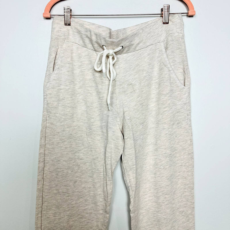 Monrow NWT Supersoft Drawstring Sporty Vintage Sweatpants Petal Pink Size Medium