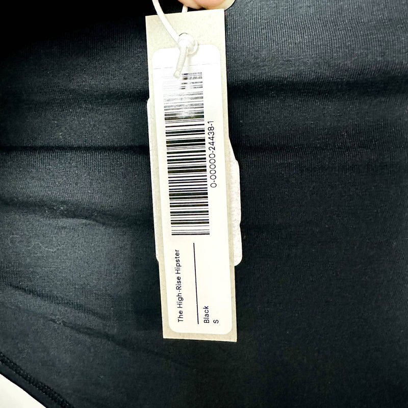 Everlane NWT The High-Rise Hipster Bottom Casual Comfy Panty Black Size Small