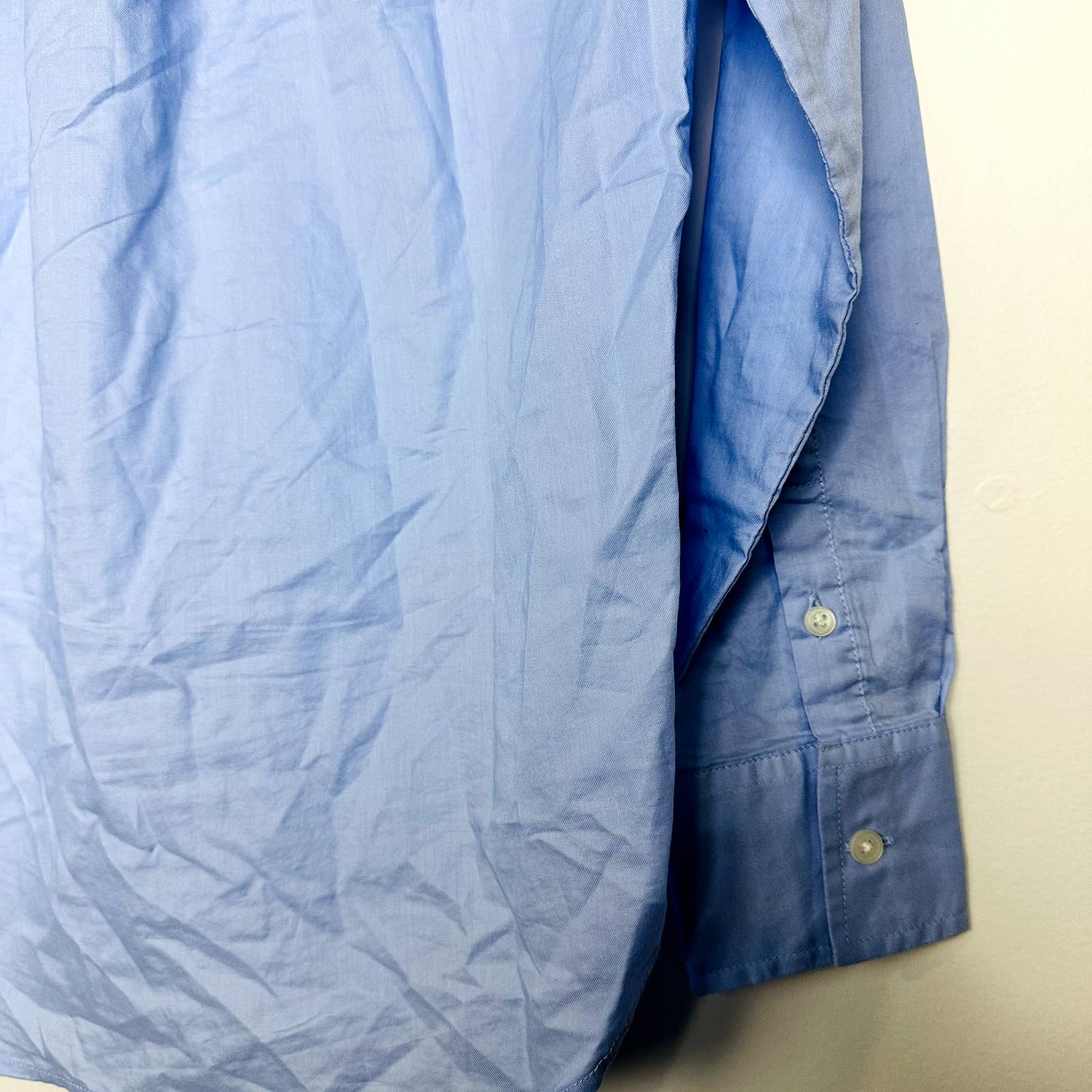Everlane NWT The Silky Cotton Oversized Tunic Button Down Shirts Blue Size 00