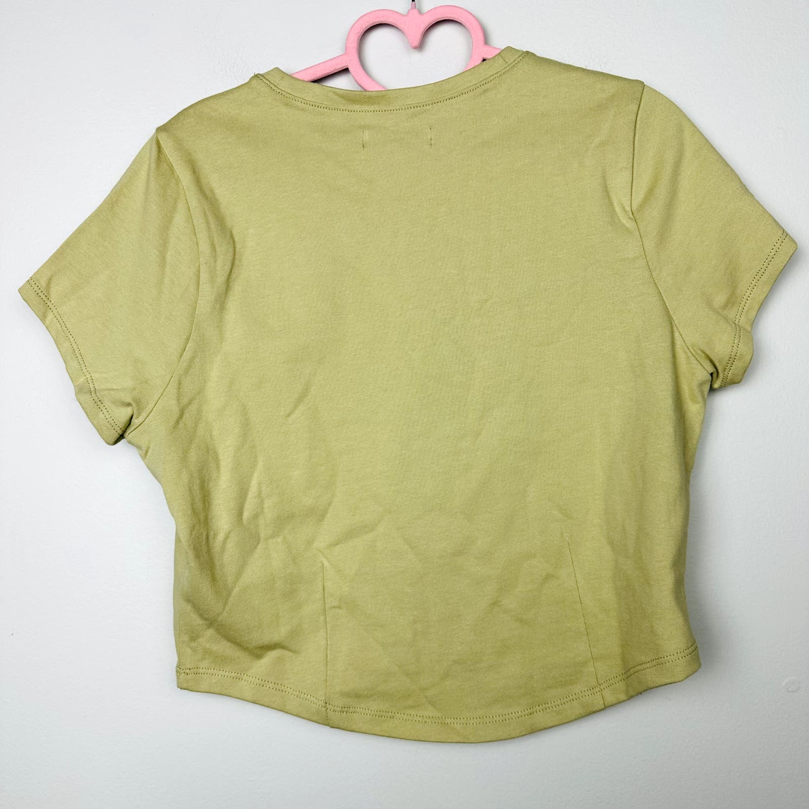 Madewell NWT Pale Lichen Heavyweight Jersey Crewneck Tee Small