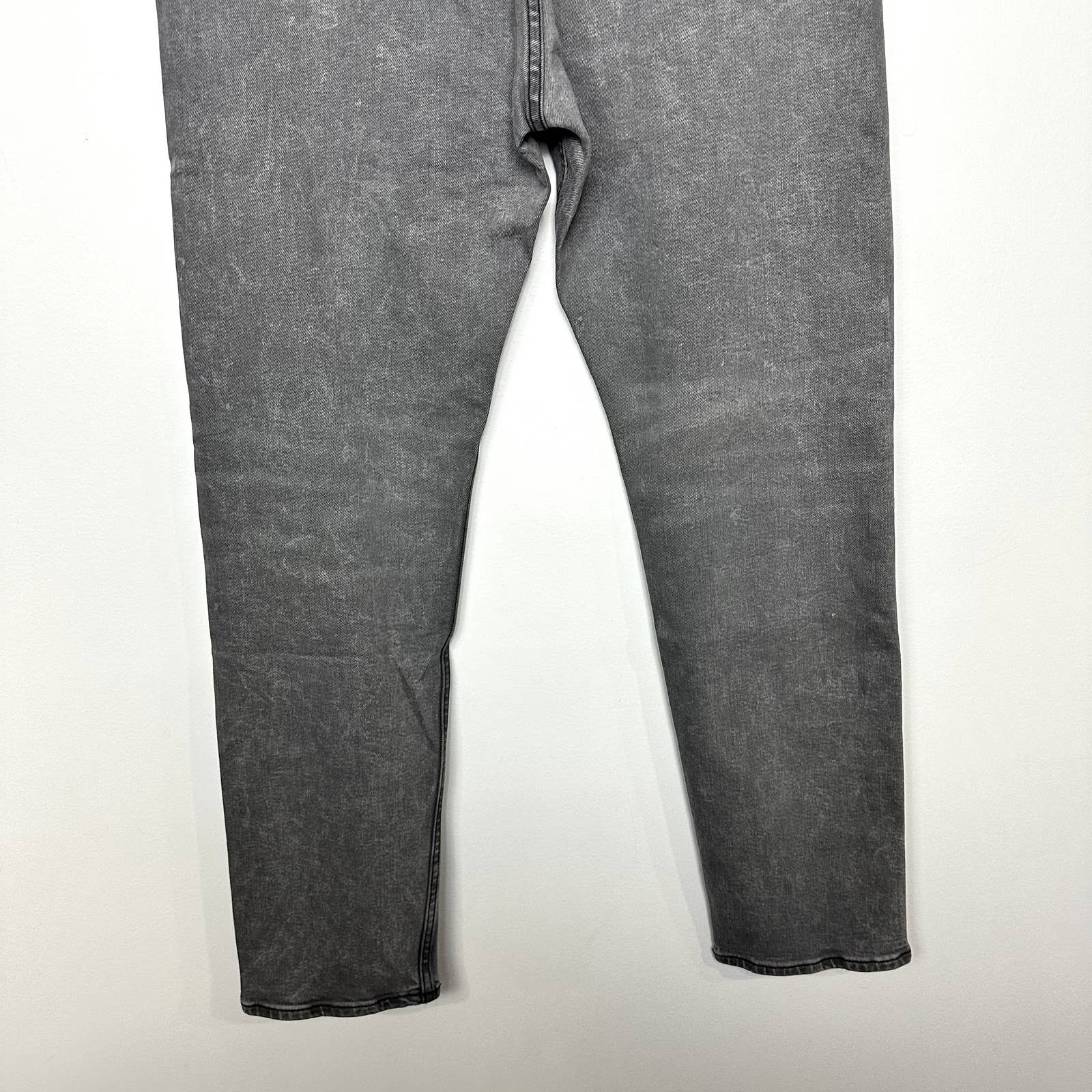 rag & bone NWT Mid-Rise Stretch Classic Slim Straight Denim Jeans Gray Size 38