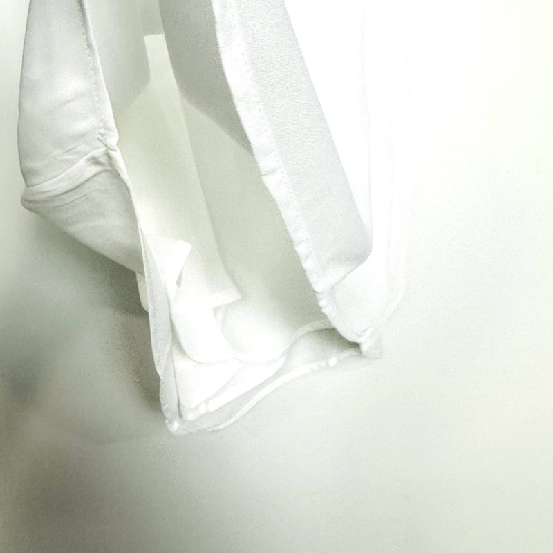 Lulus NWT Sweet Fling White Mesh Adjustable Straps Tunic Tank Top White