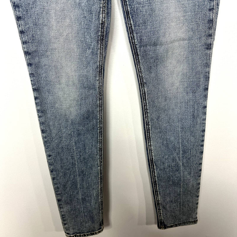 rag & bone NWT Nina High Rise Button Fly Skinny Leg Denim Jeans Farrow Size 25