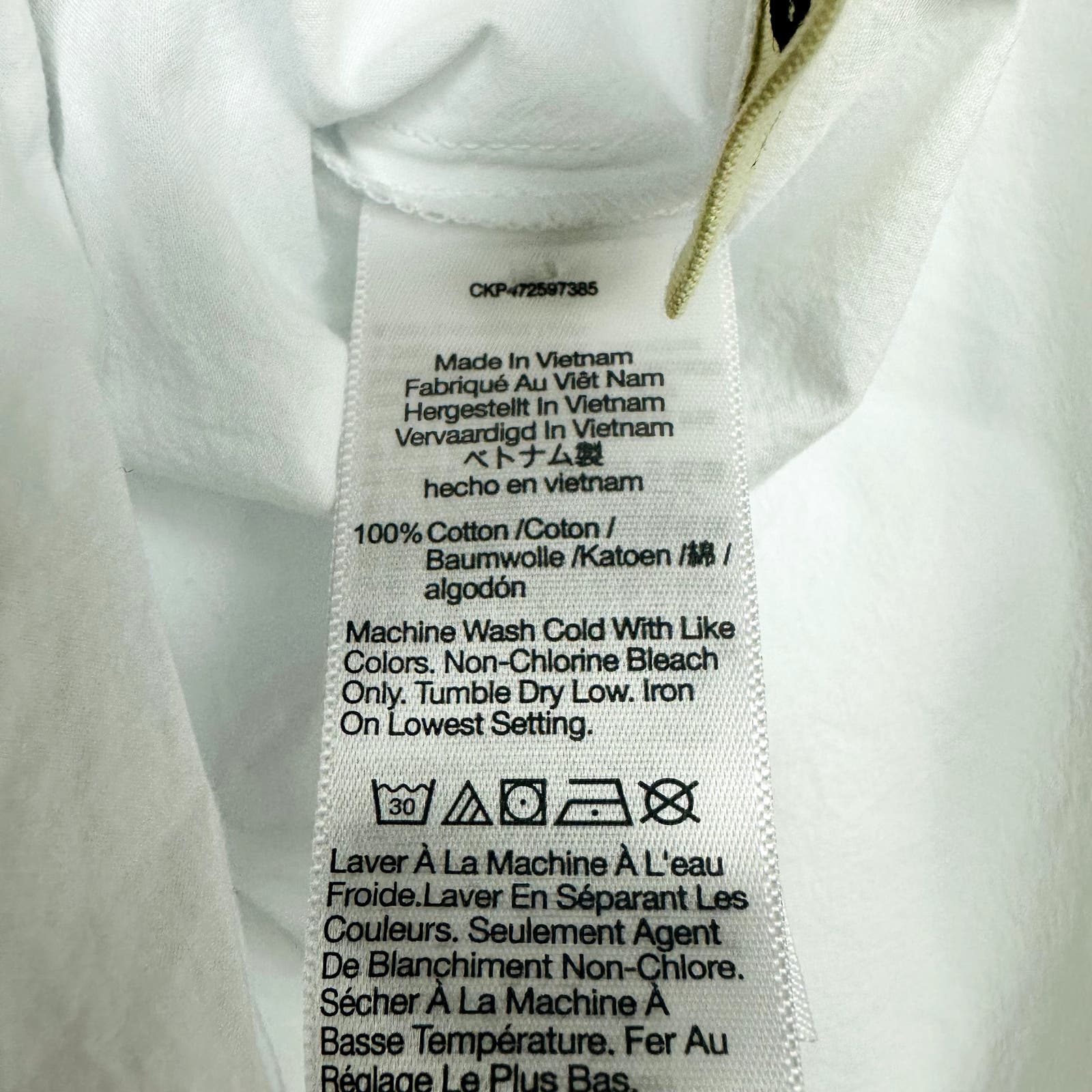 Madewell NWT White Signature Poplin Hartfield Crop Shirt Medium